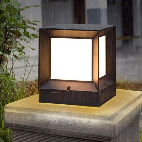 thrisdar outdoor solar pillar street light landscape villa patio porch bollard light front door fence column post lamp
thrisdar outdoor solar pillar street light landscape villa patio porch bollard light front door fence column post lamp