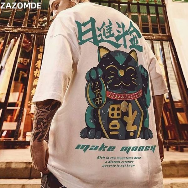 zazomde men's tshirt cotton summer chinese style cool half sleeve t shirt funny printed streetwear plus size t-shirt man 210317, White;black
zazomde men's tshirt cotton summer chinese style cool half sleeve t shirt funny printed streetwear plus size t-shirt man 210317, White;black