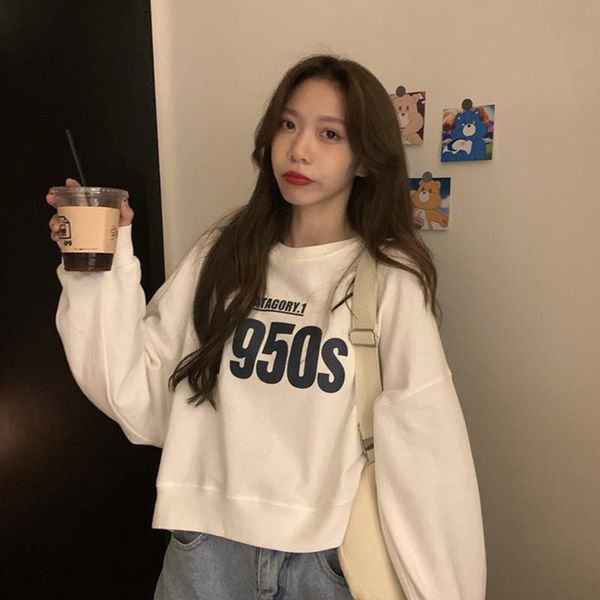 women's hoodies & sweatshirts autumn 2021 o neck pullover short women simple loose casual all match korean style chic fashion, Black
women's hoodies & sweatshirts autumn 2021 o neck pullover short women simple loose casual all match korean style chic fashion, Black