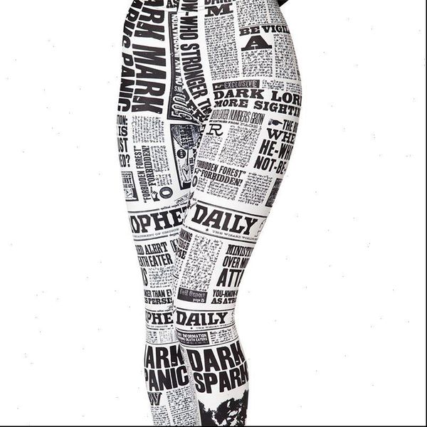 newspaper leggings women tattoo pants newspaper fitness workout 3d print sportswear women pants leggings soft body shape, Black
newspaper leggings women tattoo pants newspaper fitness workout 3d print sportswear women pants leggings soft body shape, Black
