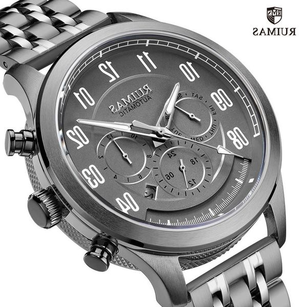 ruimas army sport automatic watches men date week month waterproof business watch man luxury analog mechanical wristwatch 6785, Slivery;brown
ruimas army sport automatic watches men date week month waterproof business watch man luxury analog mechanical wristwatch 6785, Slivery;brown