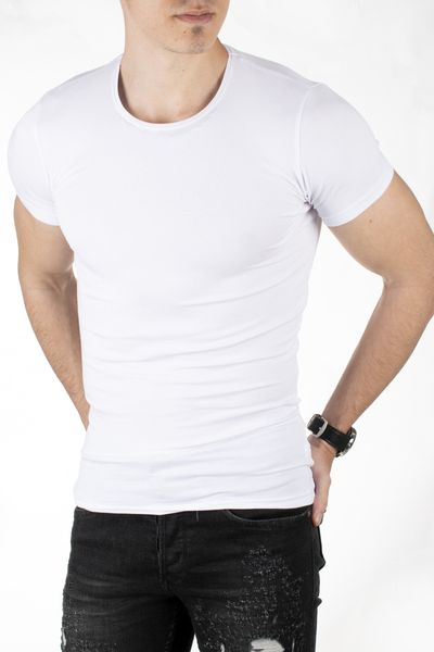 male white o-neck basic t-shirt 100 cotton fit lycra short gym running slim party spring summer 1801131 ql0k, White;black
male white o-neck basic t-shirt 100 cotton fit lycra short gym running slim party spring summer 1801131 ql0k, White;black