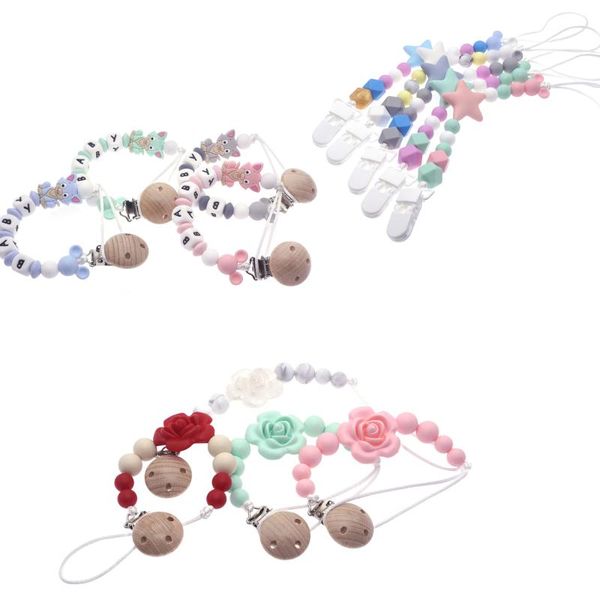 pacifiers# sutoyuen 1pcs custom baby name pacifier personalize silicone beads binky chain chew teether toys dummy clip holder
pacifiers# sutoyuen 1pcs custom baby name pacifier personalize silicone beads binky chain chew teether toys dummy clip holder