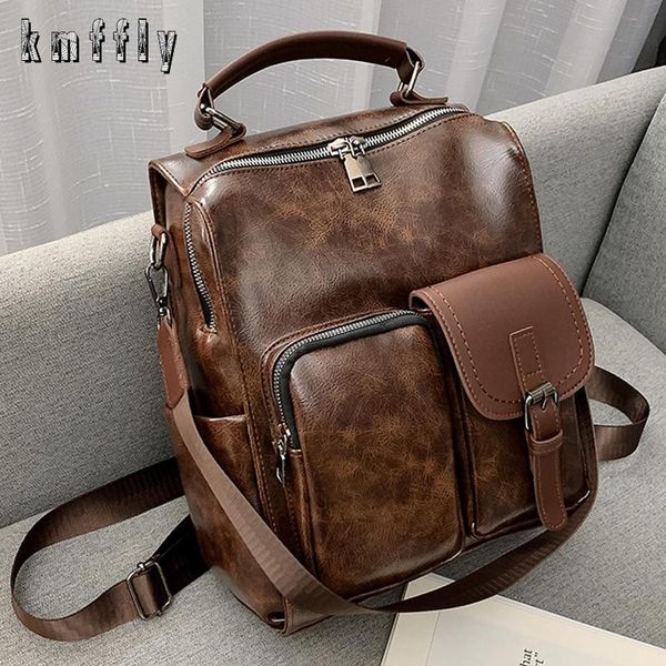 evening bags 2021 women pu leather school vintage backpack big schoolbag mochila feminina brown black backpacks sac a dos bagpack
evening bags 2021 women pu leather school vintage backpack big schoolbag mochila feminina brown black backpacks sac a dos bagpack