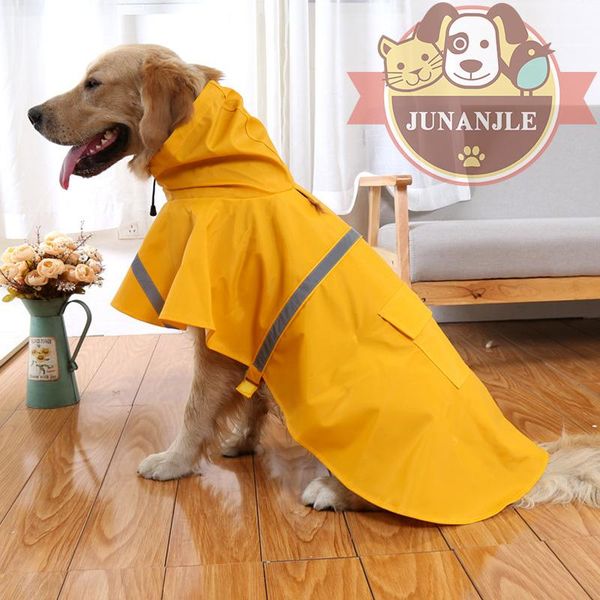dog apparel raincoat clothes labrador golden retriever large medium waterproof snow dogs pitbull schnauzer pet