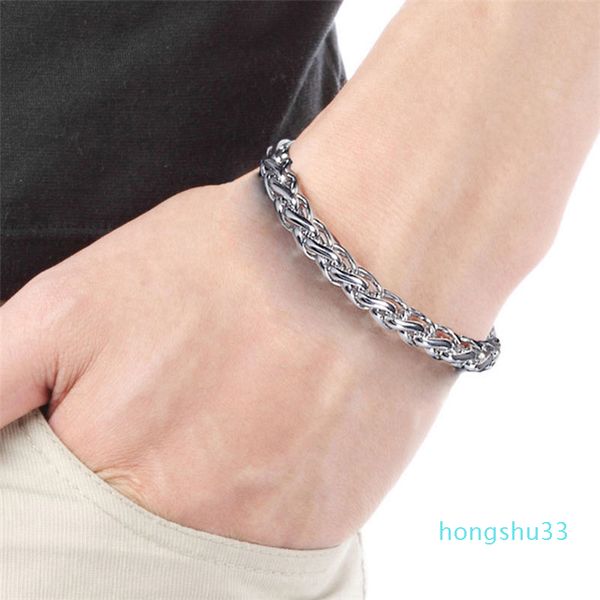 wholesale-mens bracelets mens titanium steel flower basket chain bracelet fashion jewelry chain luxury designer jewelry men bracelets, Golden;silver
wholesale-mens bracelets mens titanium steel flower basket chain bracelet fashion jewelry chain luxury designer jewelry men bracelets, Golden;silver