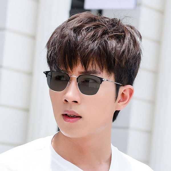 sunglasses men's smart color-changing myopia glasses fashion trend women's anti blue-ray light, White;black
sunglasses men's smart color-changing myopia glasses fashion trend women's anti blue-ray light, White;black