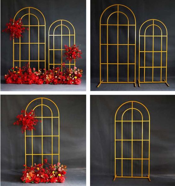 outdoor lawn garden iron arch wedding flower rack billboard backdrops stand metal frame for ceremony party home bar decoration
outdoor lawn garden iron arch wedding flower rack billboard backdrops stand metal frame for ceremony party home bar decoration