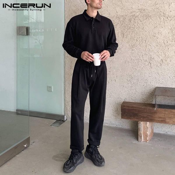 men's pants incerun solid color fashion pantalones all-match simple lace-up casual streetwear joggers stylish sports trousers s-5xl, Black
men's pants incerun solid color fashion pantalones all-match simple lace-up casual streetwear joggers stylish sports trousers s-5xl, Black