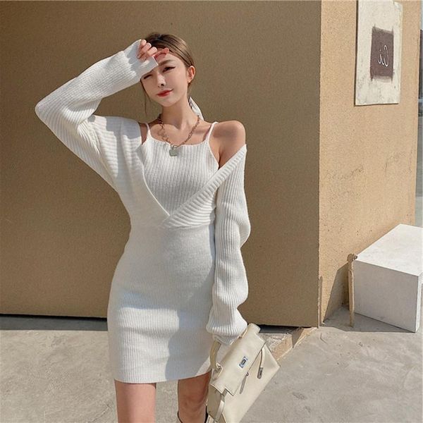 casual dresses fdfklak black bag hip sweater dress fake two-piece shawl slimming female autumn vestido feminino fashion robe femme, Black;gray
casual dresses fdfklak black bag hip sweater dress fake two-piece shawl slimming female autumn vestido feminino fashion robe femme, Black;gray