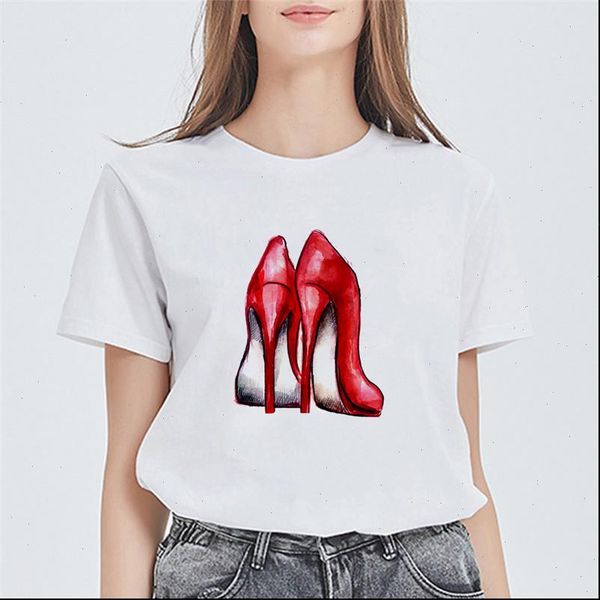 women t shirts summer short sleeve casual white t shirt streetwear high heel printed vogue tee 2021
women t shirts summer short sleeve casual white t shirt streetwear high heel printed vogue tee 2021