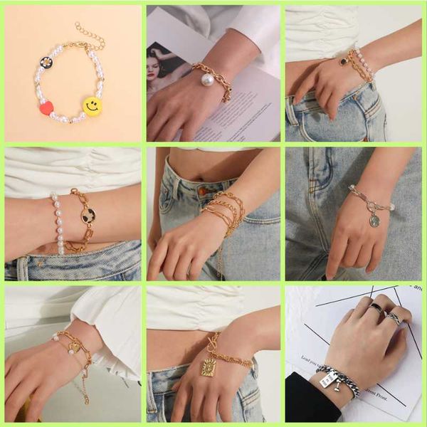link, chain fashion personality bamboo joint thick gold metal women's bracelet trend temperament multi-layer jewelry women, Black
link, chain fashion personality bamboo joint thick gold metal women's bracelet trend temperament multi-layer jewelry women, Black