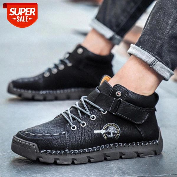 2021 winter men's shoes casual handmade stitched plus velvet thick-soled basic man shoes solid color fashion male footwears #yd5v
2021 winter men's shoes casual handmade stitched plus velvet thick-soled basic man shoes solid color fashion male footwears #yd5v
