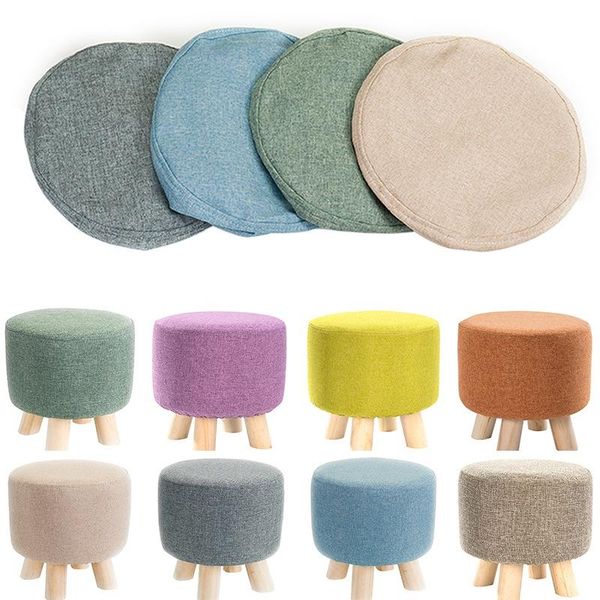 linen cotton round stool covers footstool slipcover for living room ottoman cover bar home l office stool decor
linen cotton round stool covers footstool slipcover for living room ottoman cover bar home l office stool decor