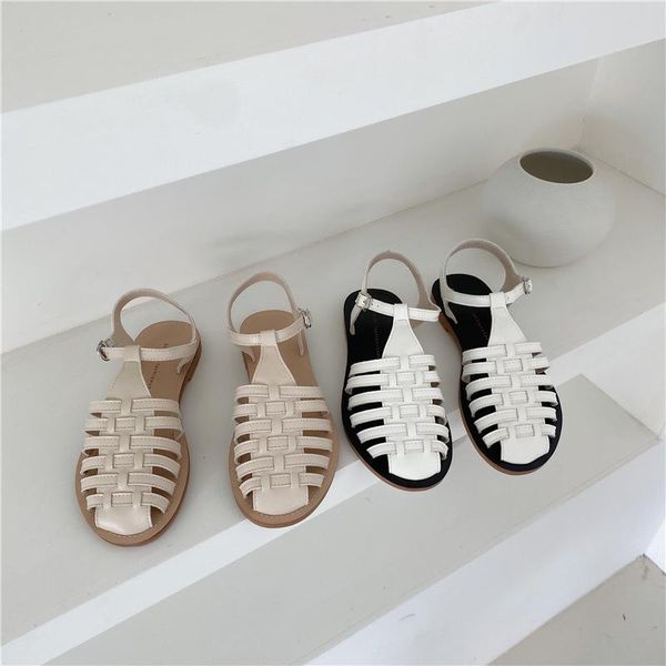 sandals all-match closed toe shoes 2021 women's suit female beige breathable summer heels gladiator flat fashion black low c
sandals all-match closed toe shoes 2021 women's suit female beige breathable summer heels gladiator flat fashion black low c