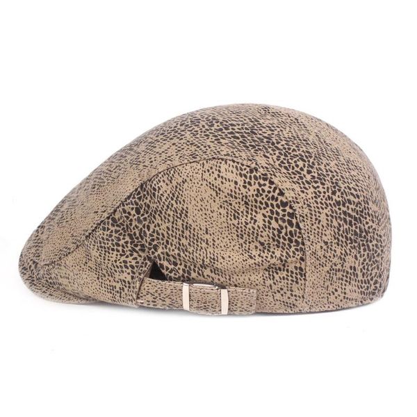 berets pure cotton beret men's summer thin leopard print peaked cap youth casual sun hat women's fashion forward, Blue;gray
berets pure cotton beret men's summer thin leopard print peaked cap youth casual sun hat women's fashion forward, Blue;gray