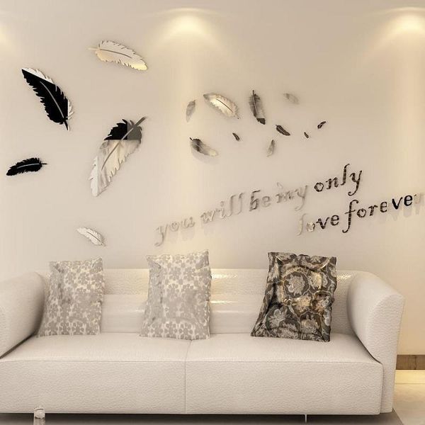 paintings home decoration wall stickers 3d crystal acrylic feather poster picture art diy self-adhesive living room bedroom wallpaper
paintings home decoration wall stickers 3d crystal acrylic feather poster picture art diy self-adhesive living room bedroom wallpaper