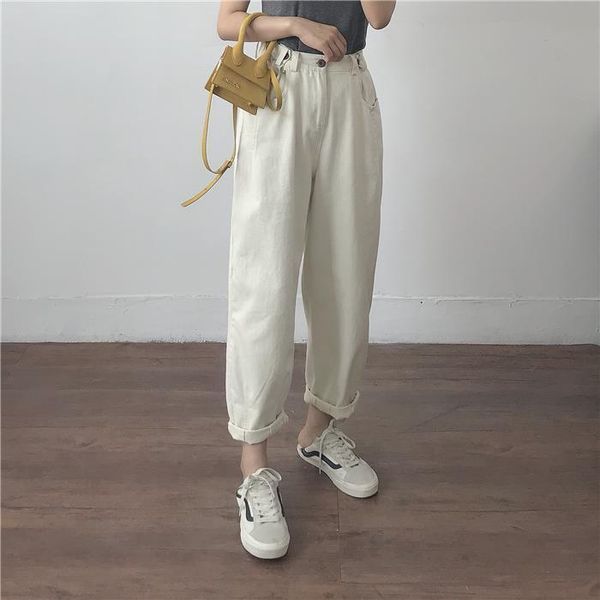 woman jeans pants large size loose spring autumn high waist straight-leg shorts, Blue
woman jeans pants large size loose spring autumn high waist straight-leg shorts, Blue