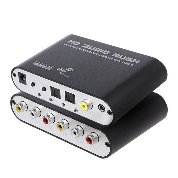 smart home control digital dts ac3 optical to analog 5.1ch surround sound decoder coaxial 6rca 831d
smart home control digital dts ac3 optical to analog 5.1ch surround sound decoder coaxial 6rca 831d