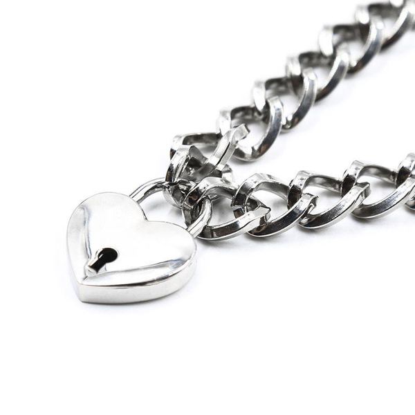 pendant necklaces women fashion harajuku handmade gold-color link chain necklace punk choker l4me, Silver
pendant necklaces women fashion harajuku handmade gold-color link chain necklace punk choker l4me, Silver