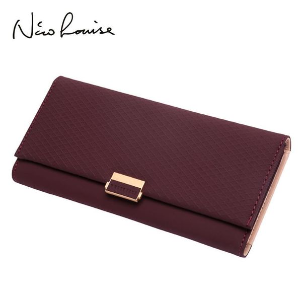woman wallet clutch plaid zipper female ladies change women credit phone card holder coin purses for girls, Red;black
woman wallet clutch plaid zipper female ladies change women credit phone card holder coin purses for girls, Red;black