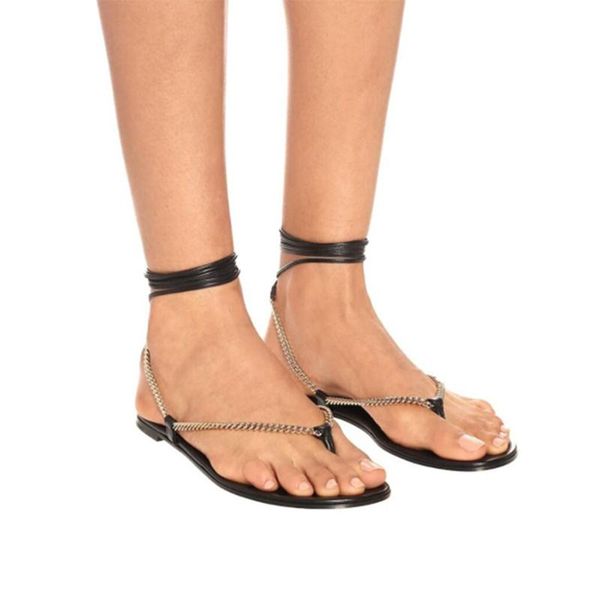 sandals 2021 summer women flat ankle strap casual metal chain flip flops female binding shoes tenis feminino, Black
sandals 2021 summer women flat ankle strap casual metal chain flip flops female binding shoes tenis feminino, Black