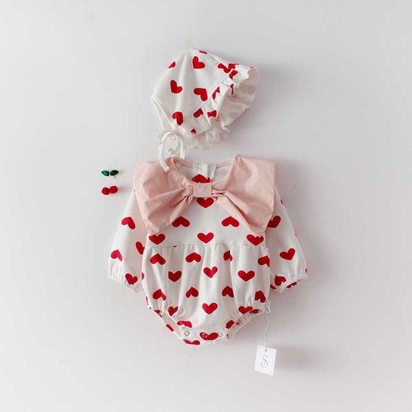 wholesale love heart baby girl romper valentines day bow long sleeve princess bodysuit hat clothes e92117 210610, Blue
wholesale love heart baby girl romper valentines day bow long sleeve princess bodysuit hat clothes e92117 210610, Blue