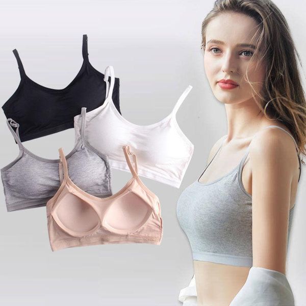 yoga outfit pure cotton sports bra color without underwire bralette underwear women casual gym seamless bras for female
yoga outfit pure cotton sports bra color without underwire bralette underwear women casual gym seamless bras for female
