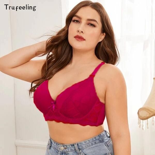 bras trufeeling spring lingerie underwire bralette for girls non-padded gather together underwear e f plus size women, Red;black
bras trufeeling spring lingerie underwire bralette for girls non-padded gather together underwear e f plus size women, Red;black