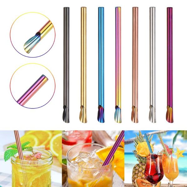 drinking straws 1pc bubble tea milkshake eco-friendly straw reusable stainless steel bar straight tubes accessories
drinking straws 1pc bubble tea milkshake eco-friendly straw reusable stainless steel bar straight tubes accessories