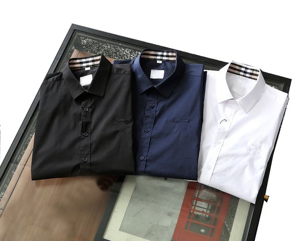 2022 men's shirts luxury designer fashion trend wear short sleeves business casual brand spring thin -3xl, White;black
2022 men's shirts luxury designer fashion trend wear short sleeves business casual brand spring thin -3xl, White;black