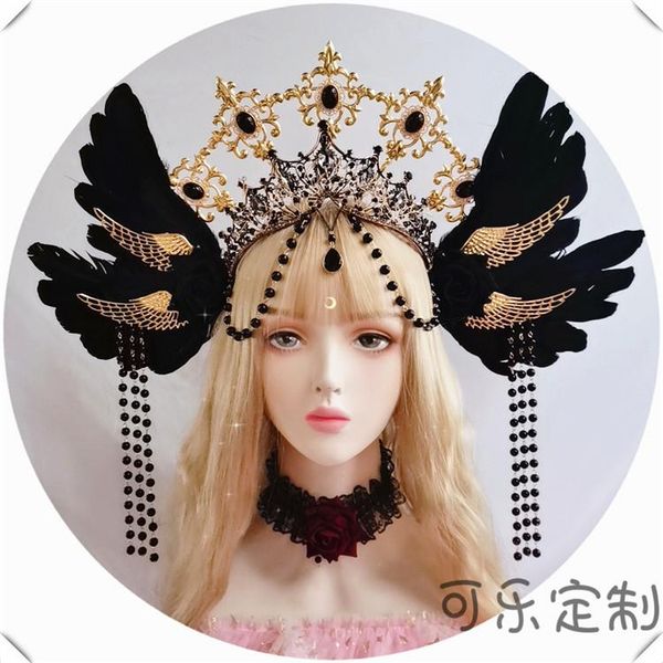 party masks lolita gothic black rose tassels devil wings kc girl virgin mary cosplay halo crown taking pictures gorgeous headwear props
party masks lolita gothic black rose tassels devil wings kc girl virgin mary cosplay halo crown taking pictures gorgeous headwear props