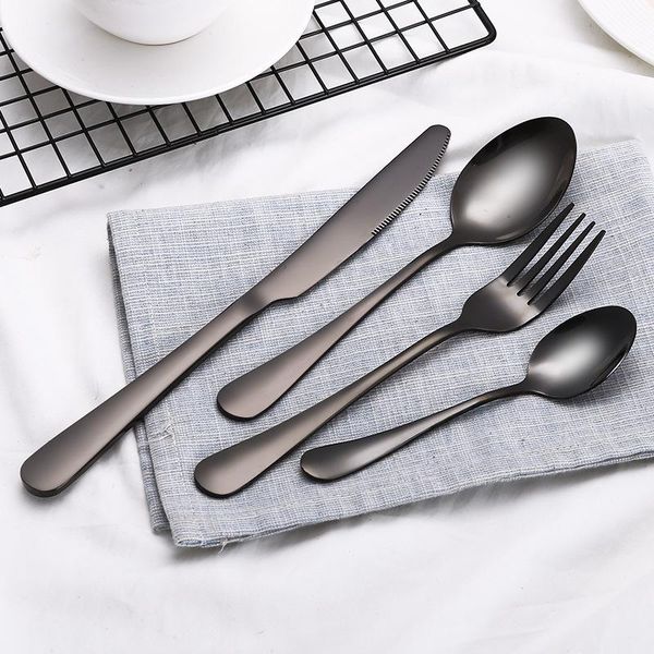 dinnerware sets wholesale black cutlery set stainless steel tableware silverware dinner knife and fork forks knives spoons
dinnerware sets wholesale black cutlery set stainless steel tableware silverware dinner knife and fork forks knives spoons