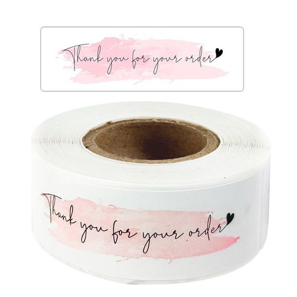 gift wrap 120pcs thank you for your order stickers roll pink business bags, packaging,gift sealing labels
gift wrap 120pcs thank you for your order stickers roll pink business bags, packaging,gift sealing labels