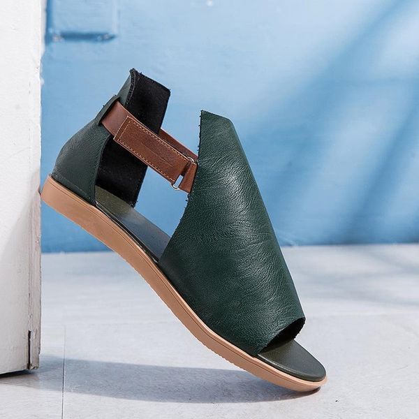summer sandals for women 2021 flat sandals women shoes open toe pu leather hook& loop cover heel casual shoes, Black
summer sandals for women 2021 flat sandals women shoes open toe pu leather hook& loop cover heel casual shoes, Black