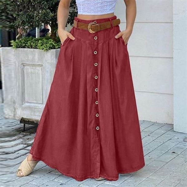 plus size womens spring sundress zanzea stylish button skirts casual high waist long vestidos female solid robe femme, Black;gray
plus size womens spring sundress zanzea stylish button skirts casual high waist long vestidos female solid robe femme, Black;gray