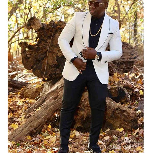 men's suits & blazers 2 piece white african men with shawl lapel slim fit wedding tuxedos for groomsmen man fashion set jacket black pa, White;black
men's suits & blazers 2 piece white african men with shawl lapel slim fit wedding tuxedos for groomsmen man fashion set jacket black pa, White;black
