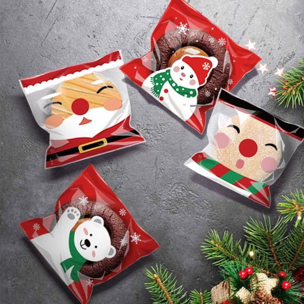 gift wrap 100pcs plastic xmas decoration snowman bag santa claus christmas candy bags biscuit packaging cookie
gift wrap 100pcs plastic xmas decoration snowman bag santa claus christmas candy bags biscuit packaging cookie