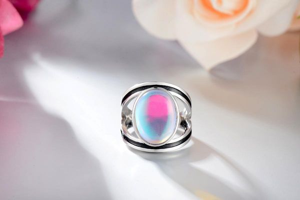 wedding rings 1pc antique vintage boho tibetan oval natural crystal rainbow moonstone ring for women jewelry gift, Slivery;golden
wedding rings 1pc antique vintage boho tibetan oval natural crystal rainbow moonstone ring for women jewelry gift, Slivery;golden