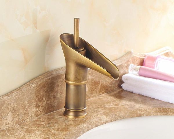 bathroom sink faucets antique brass single handle lever hole deck mounted waterfall faucet vessel basin mixer tap anf090
bathroom sink faucets antique brass single handle lever hole deck mounted waterfall faucet vessel basin mixer tap anf090
