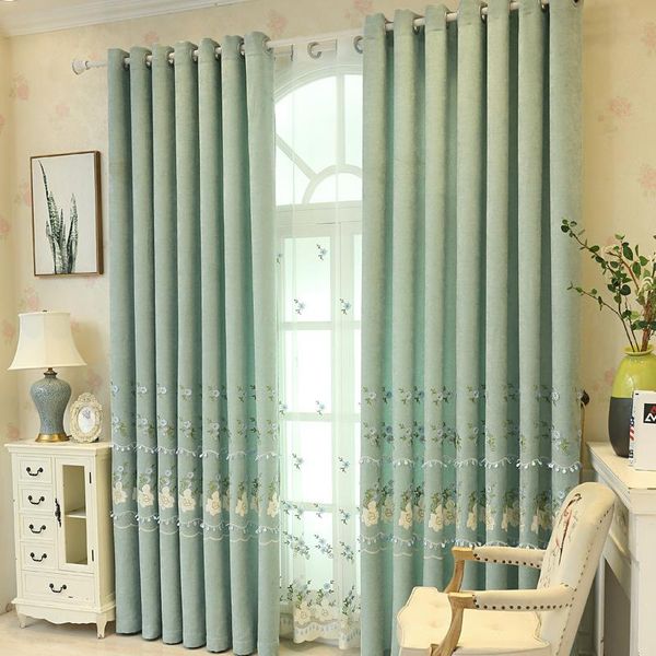 curtain & drapes pastoral style simple modern curtains high-end exquisite chenille embossed high-shading for living room bedroom
curtain & drapes pastoral style simple modern curtains high-end exquisite chenille embossed high-shading for living room bedroom