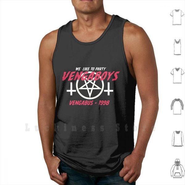 we like to party mens tank vest 100% cotton vengaboys metal hardcore pentagram satan vengabus, White;black
we like to party mens tank vest 100% cotton vengaboys metal hardcore pentagram satan vengabus, White;black