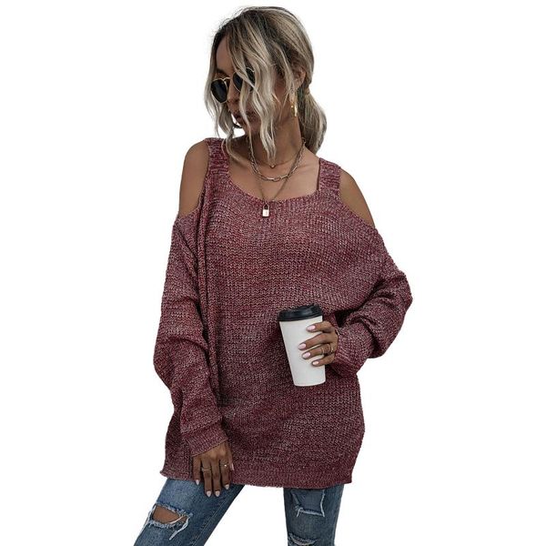 men's t-shirts 2021 autumn knit square neck strapless outer wear women's solid color base sweater long-sleeved wine red, White;black
men's t-shirts 2021 autumn knit square neck strapless outer wear women's solid color base sweater long-sleeved wine red, White;black
