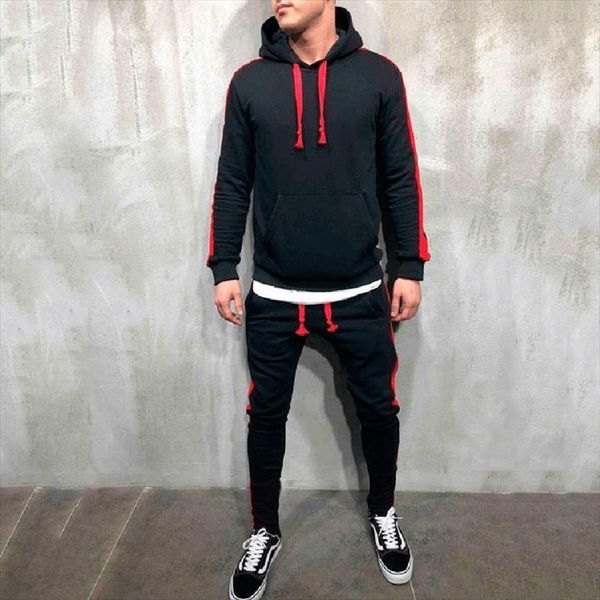 sets brand autumn winter hooded mens tracksuits sweatshirt drawstring pants male stripe patchwork hoodies bigsweety, Gray
sets brand autumn winter hooded mens tracksuits sweatshirt drawstring pants male stripe patchwork hoodies bigsweety, Gray