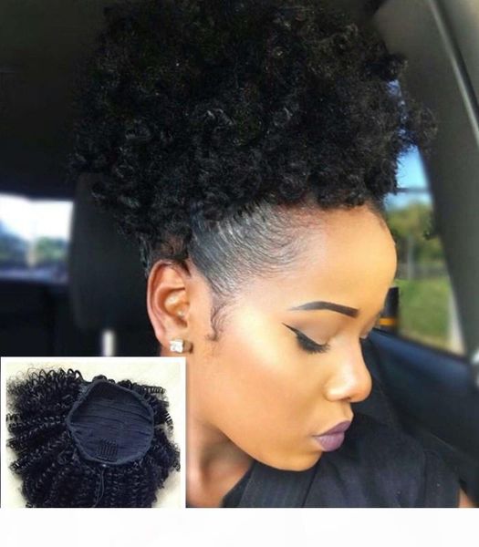 new arrival natural hair puff afro kinky curly human ponytail extension drawstring clip in pony tail 100g 120g 140g natural black 1b
new arrival natural hair puff afro kinky curly human ponytail extension drawstring clip in pony tail 100g 120g 140g natural black 1b