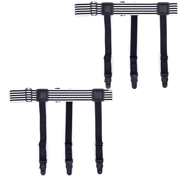mens shirt stays garters elastic adjustable leg suspenders shirt holders straps belt non-slip locking clamps 2pcs black
mens shirt stays garters elastic adjustable leg suspenders shirt holders straps belt non-slip locking clamps 2pcs black