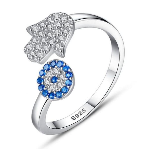 cluster rings women fashion flower hamsa hand rhinestone inlaid open finger ring jewelry gift, Golden;silver
cluster rings women fashion flower hamsa hand rhinestone inlaid open finger ring jewelry gift, Golden;silver