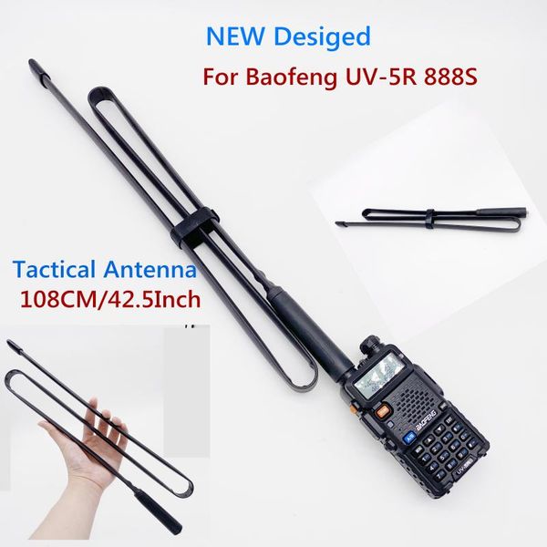 walkie talkie sma-female foldable cs tactical antenna dual band 144/430mhz for baofeng uv-5r 888s 5re uv-82 plus radio
walkie talkie sma-female foldable cs tactical antenna dual band 144/430mhz for baofeng uv-5r 888s 5re uv-82 plus radio
