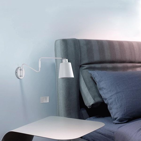 wall lamp vintage industrial style loft minimalist long arm rotating head metal mounted bedroom bedside light sconce
wall lamp vintage industrial style loft minimalist long arm rotating head metal mounted bedroom bedside light sconce