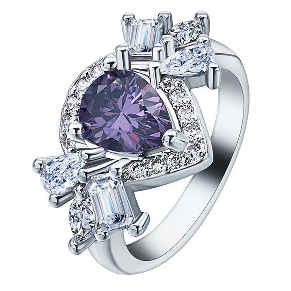 cluster rings rbnyd trendy purple silver love heart charm finger ring for women white crystal wedding valentine's day gift, Golden;silver
cluster rings rbnyd trendy purple silver love heart charm finger ring for women white crystal wedding valentine's day gift, Golden;silver